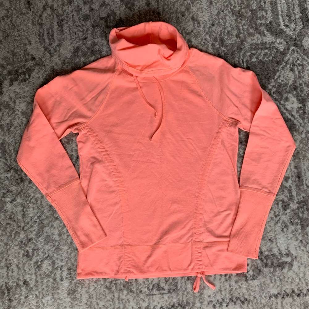 Lucy Long Sleeve Sweatshirt - cowl neck- small